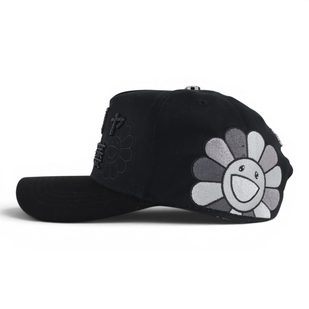 GORRA ACE HATS MURAKAMI BLACK GRAY