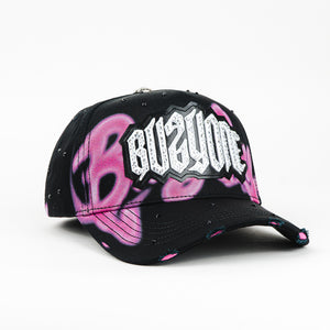 GORRA BAEZ BUZY ONE GRAFFITI PINK