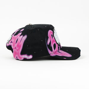 GORRA BAEZ BUZY ONE GRAFFITI PINK
