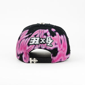 GORRA BAEZ BUZY ONE GRAFFITI PINK