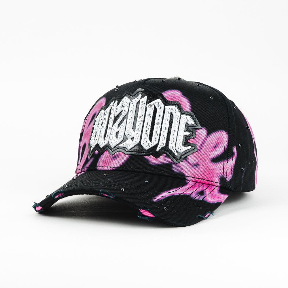 GORRA BAEZ BUZY ONE GRAFFITI PINK