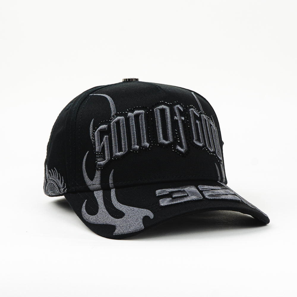 GORRA BAEZ SON OF GOD ALL BLACK
