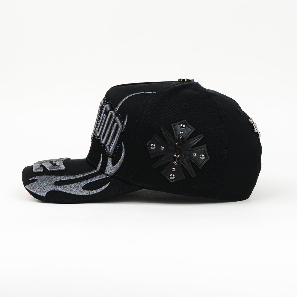 GORRA BAEZ SON OF GOD ALL BLACK