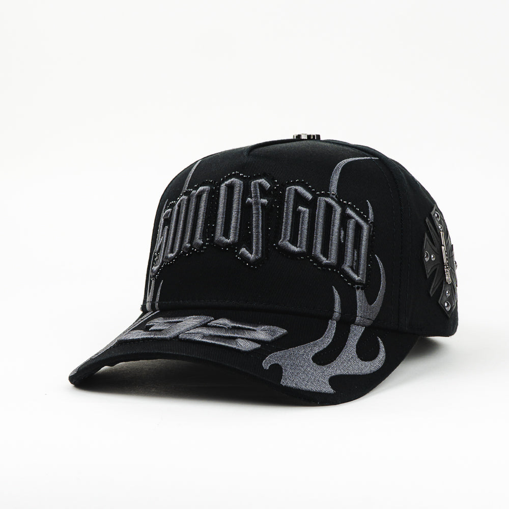 GORRA BAEZ SON OF GOD ALL BLACK