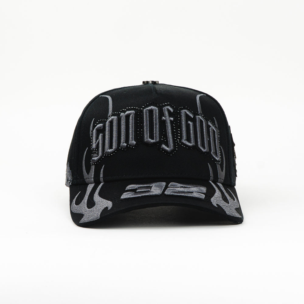 GORRA BAEZ SON OF GOD ALL BLACK