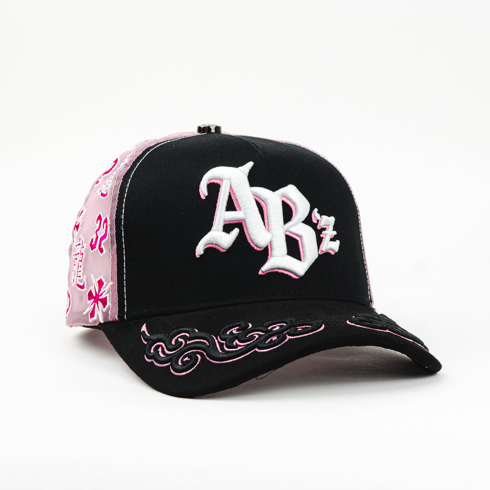 GORRA BAEZ ABZ MESH PINK/BLACK