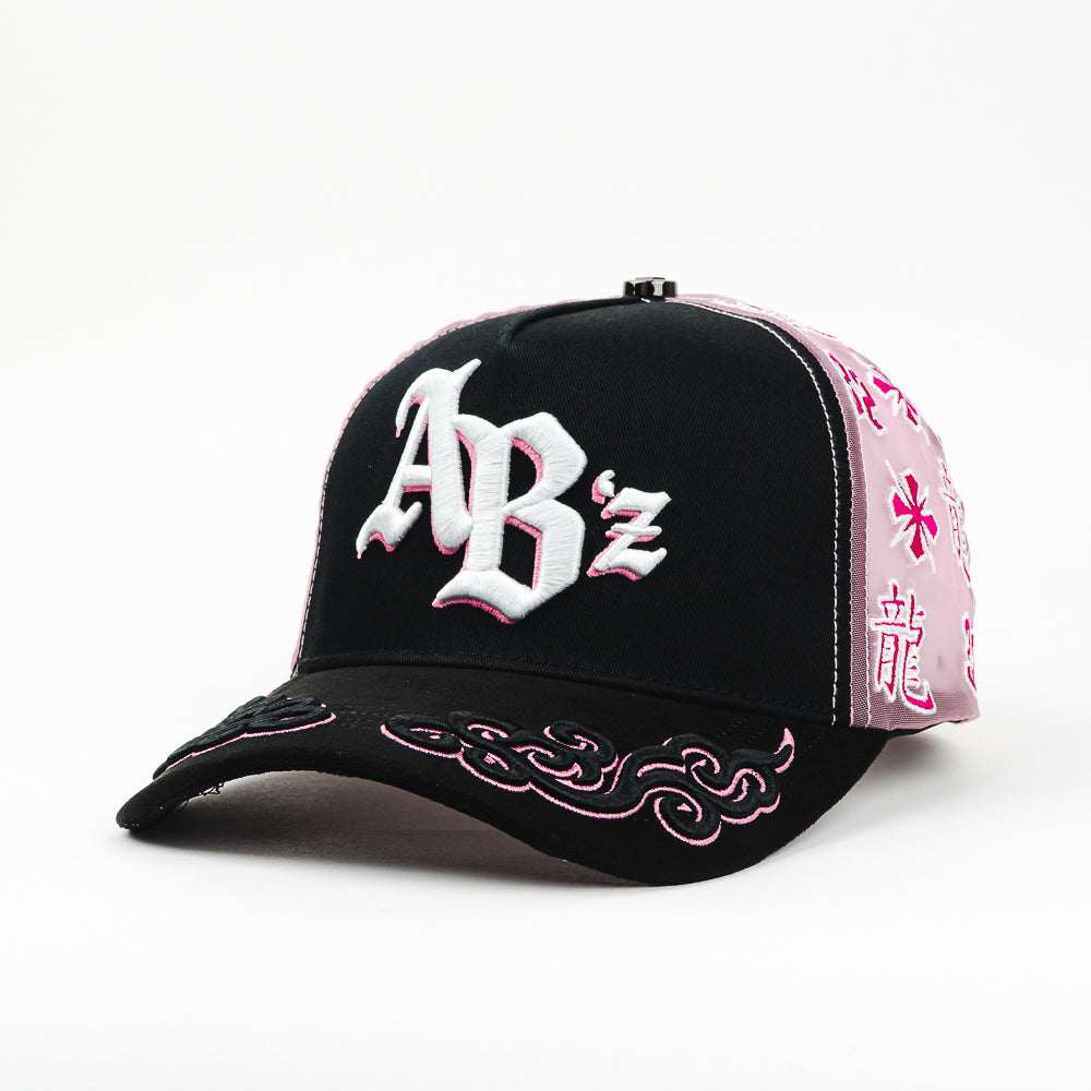 GORRA BAEZ ABZ MESH PINK/BLACK