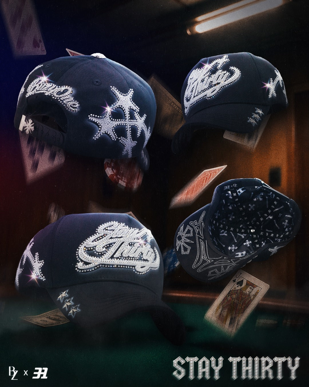 GORRA BAEZ STAY THIRTY BLK (PREVENTA)