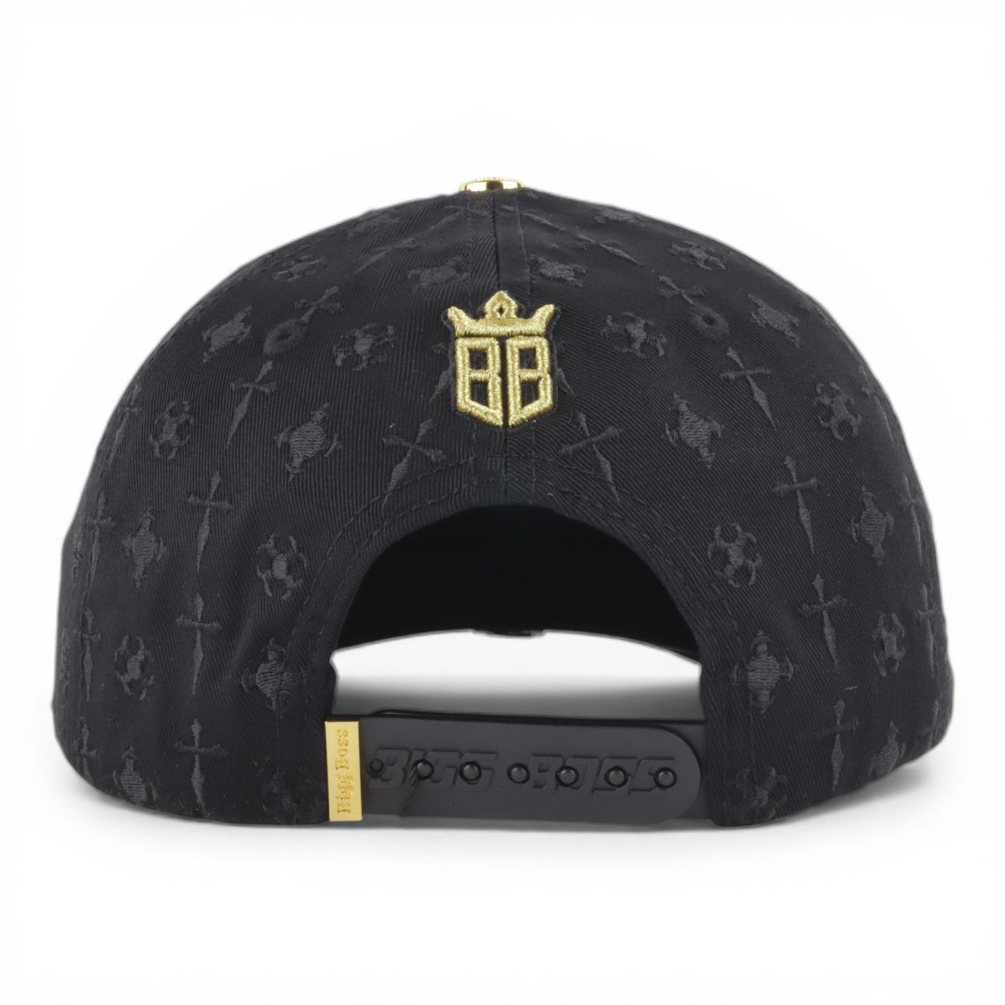 GORRA BIGG BOSS LA CRUCES GOLD/BLK SUEDE
