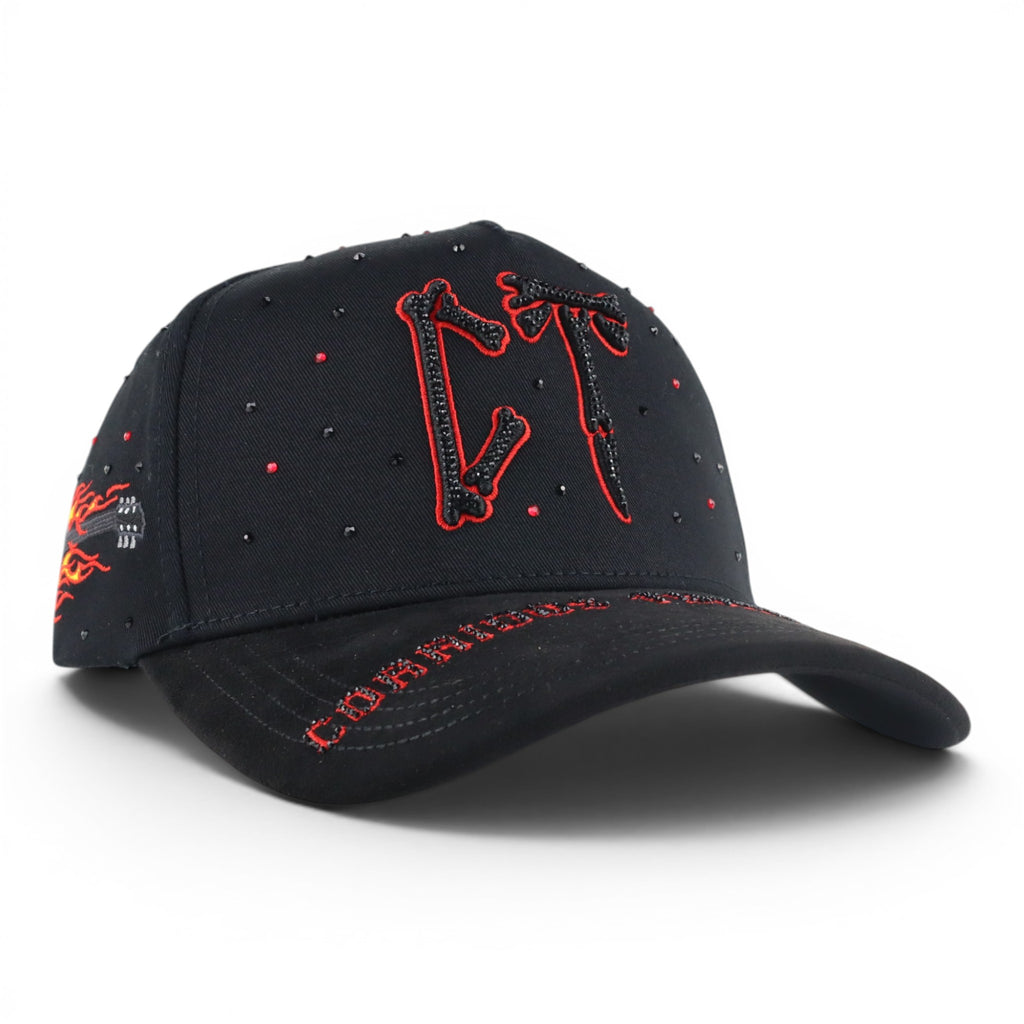 GORRA BIGG BOSS CT CORRIDOS TUMBADOS KLAN HATS BLK/RED