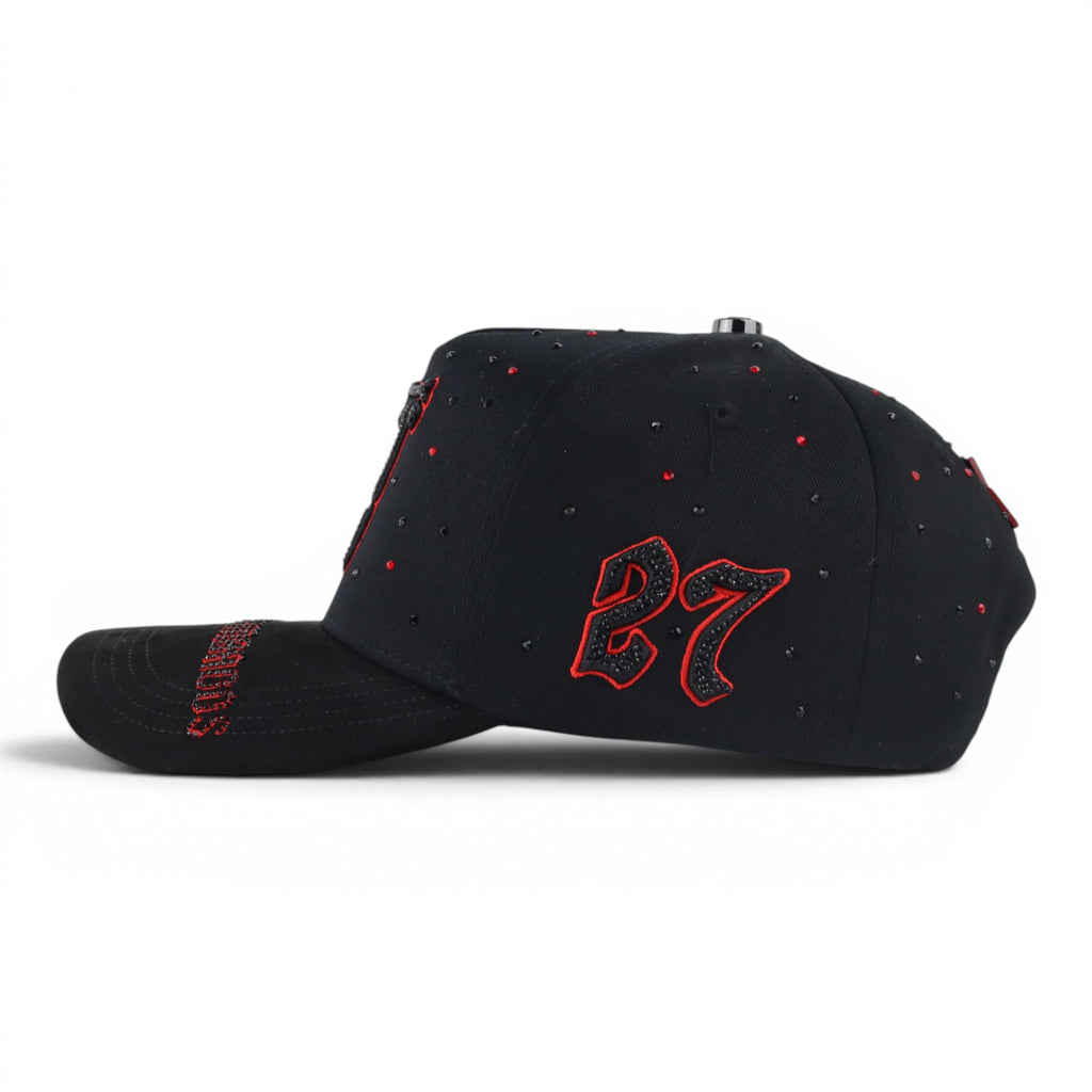 GORRA BIGG BOSS CT CORRIDOS TUMBADOS KLAN HATS BLK/RED