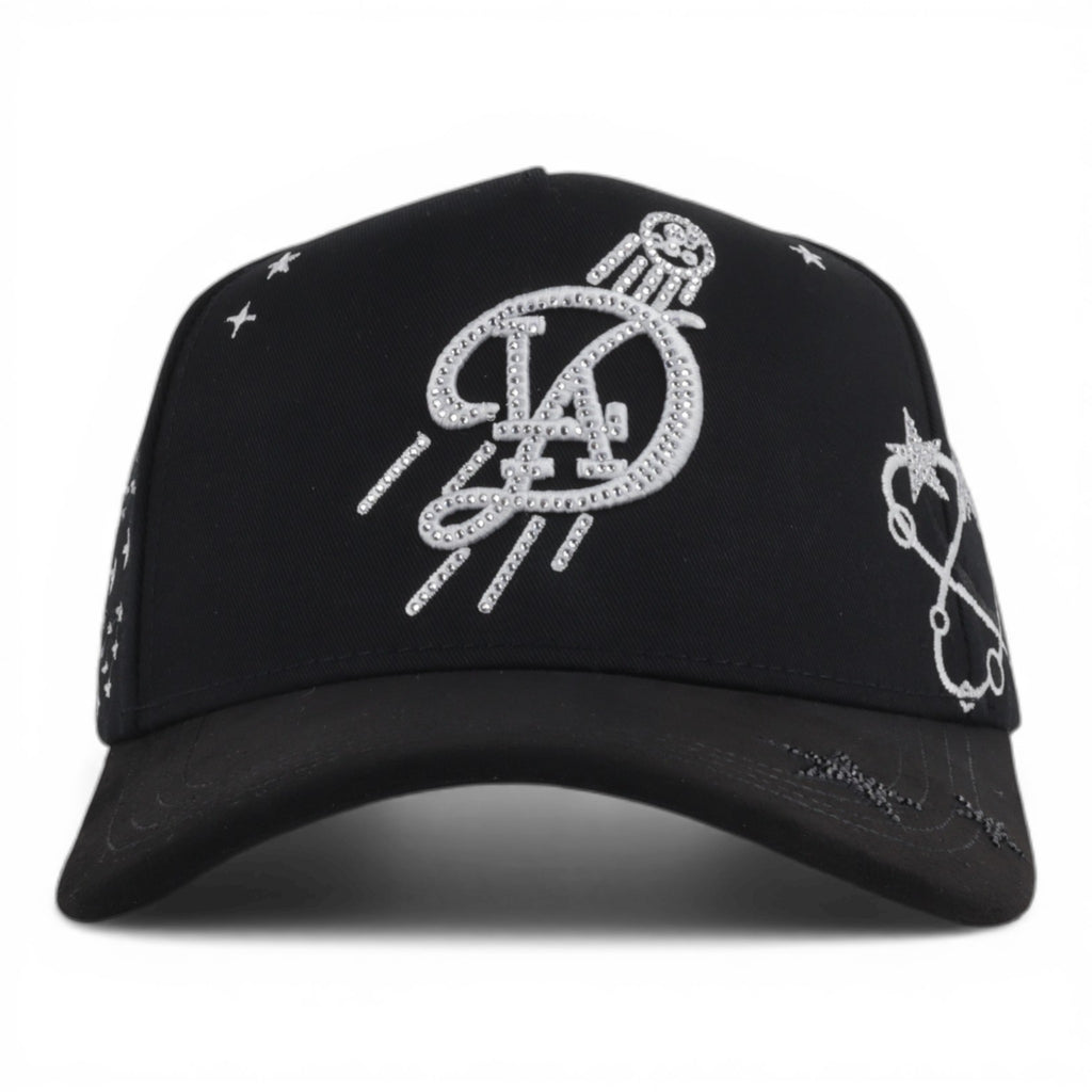 GORRA BIGG BOSS LA DODGERDS CRYSTAL BLK/WTH