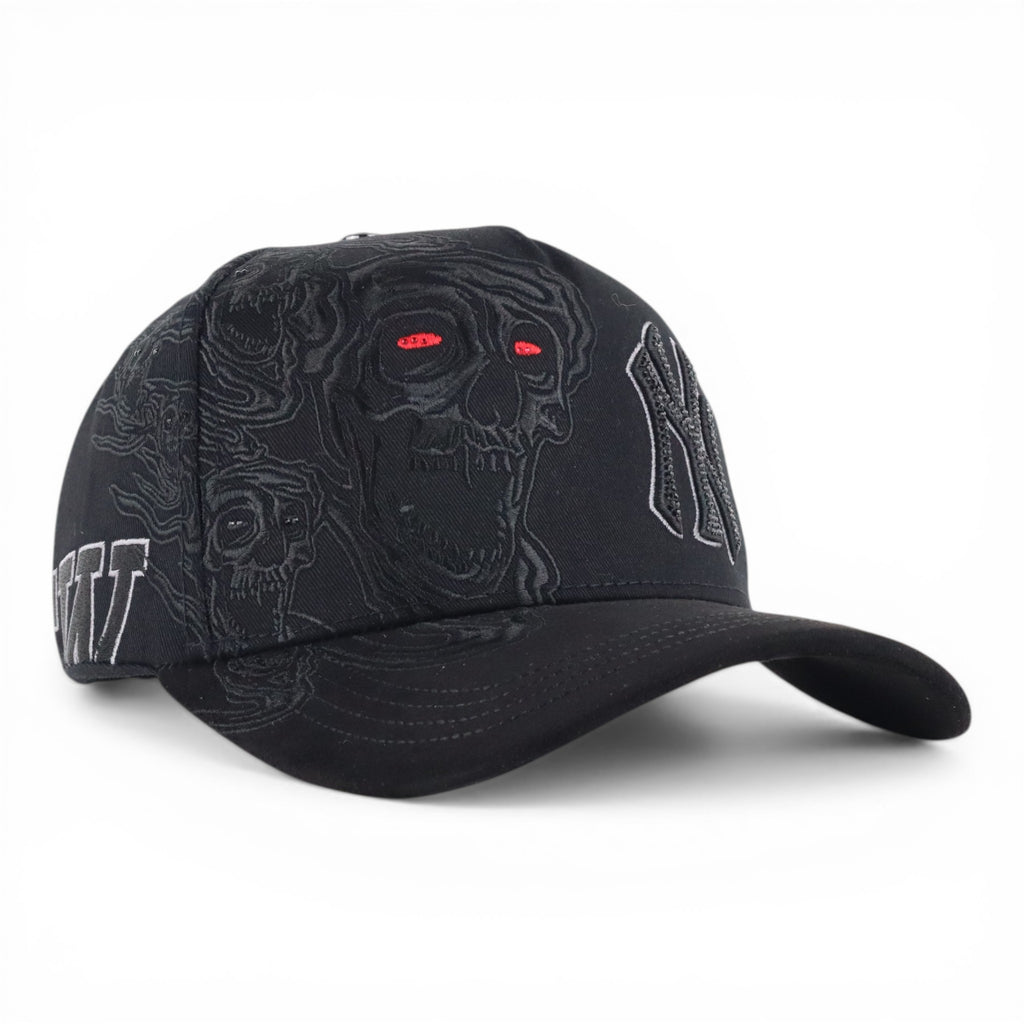 GORRA BIGG BOSS NY CALAVERA TOTAL BLACK SAUCE