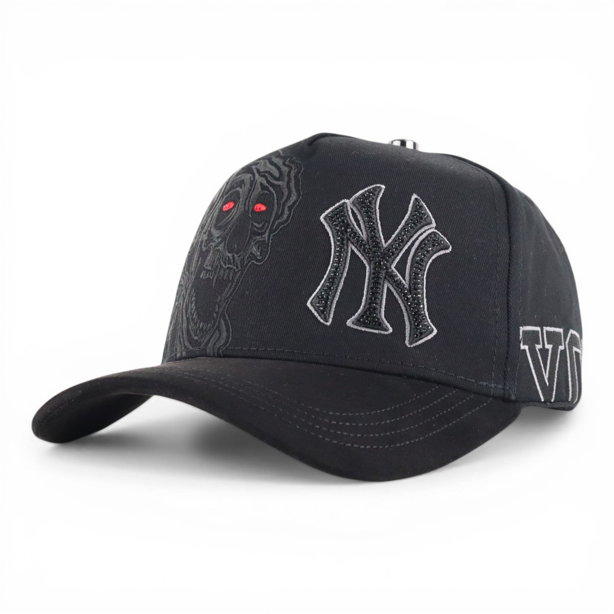 GORRA BIGG BOSS NY CALAVERA TOTAL BLACK SAUCE