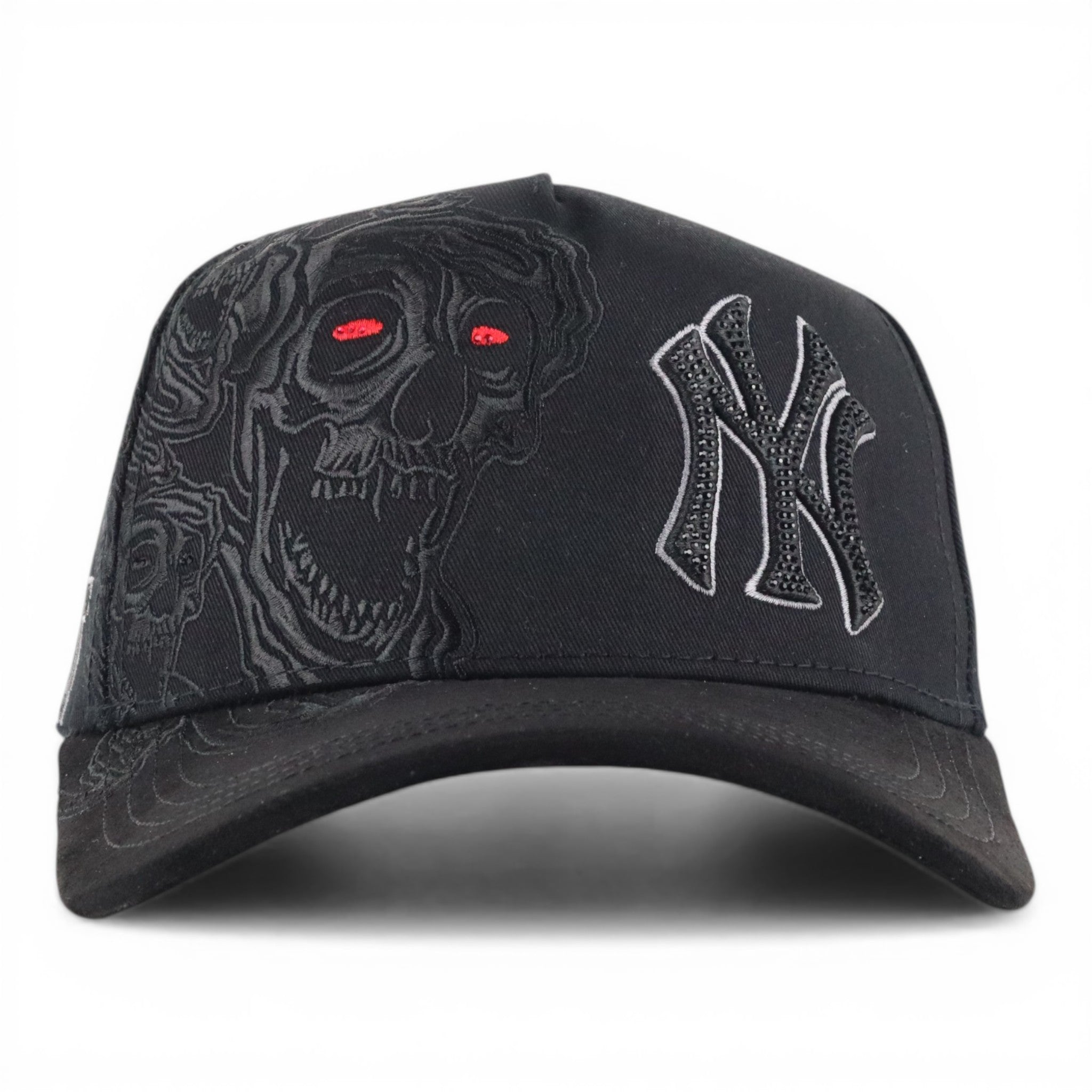 GORRA BIGG BOSS NY CALAVERA TOTAL BLACK SAUCE