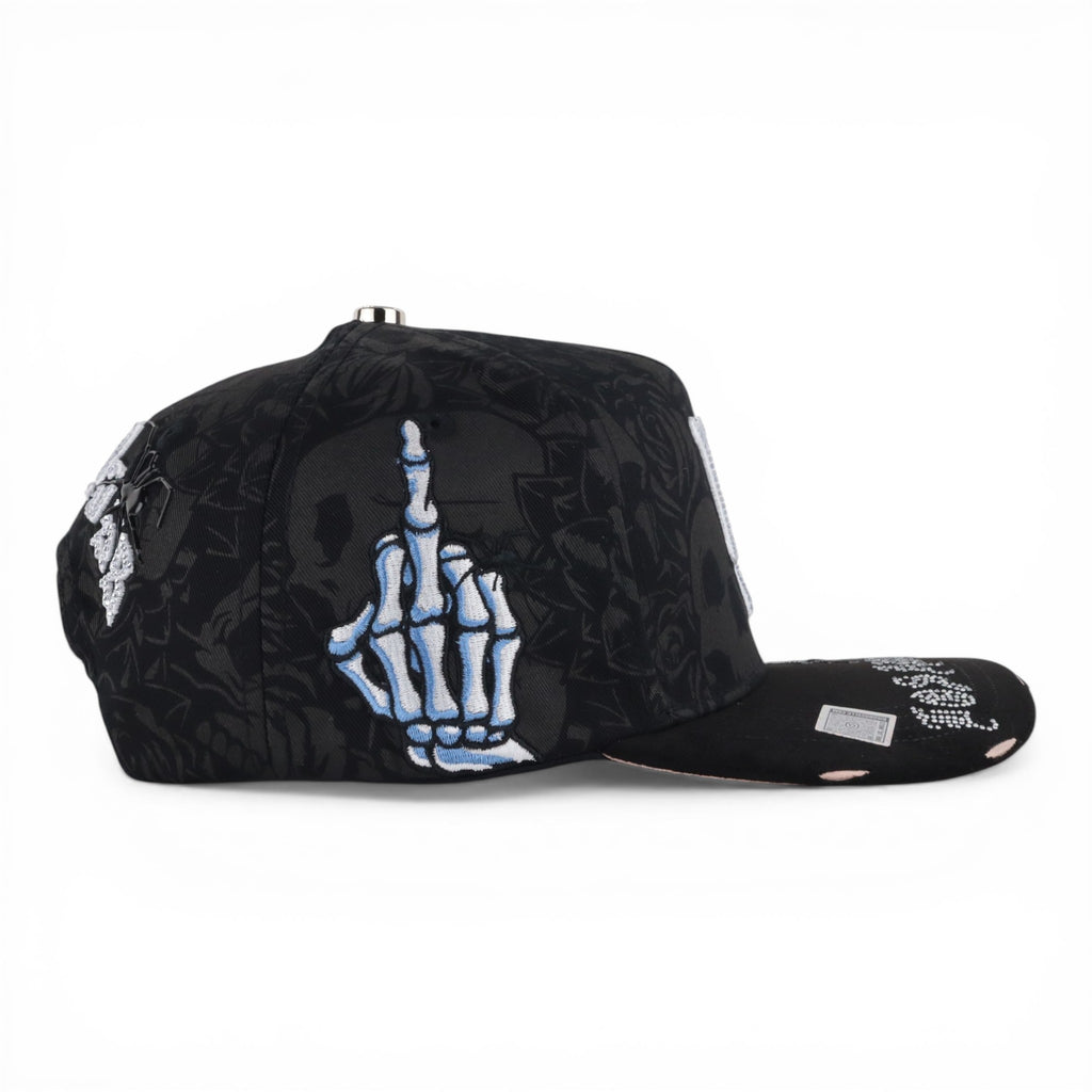 GORRA BIGG BOSS LA CALAVERAS CRYSTAL BLACK