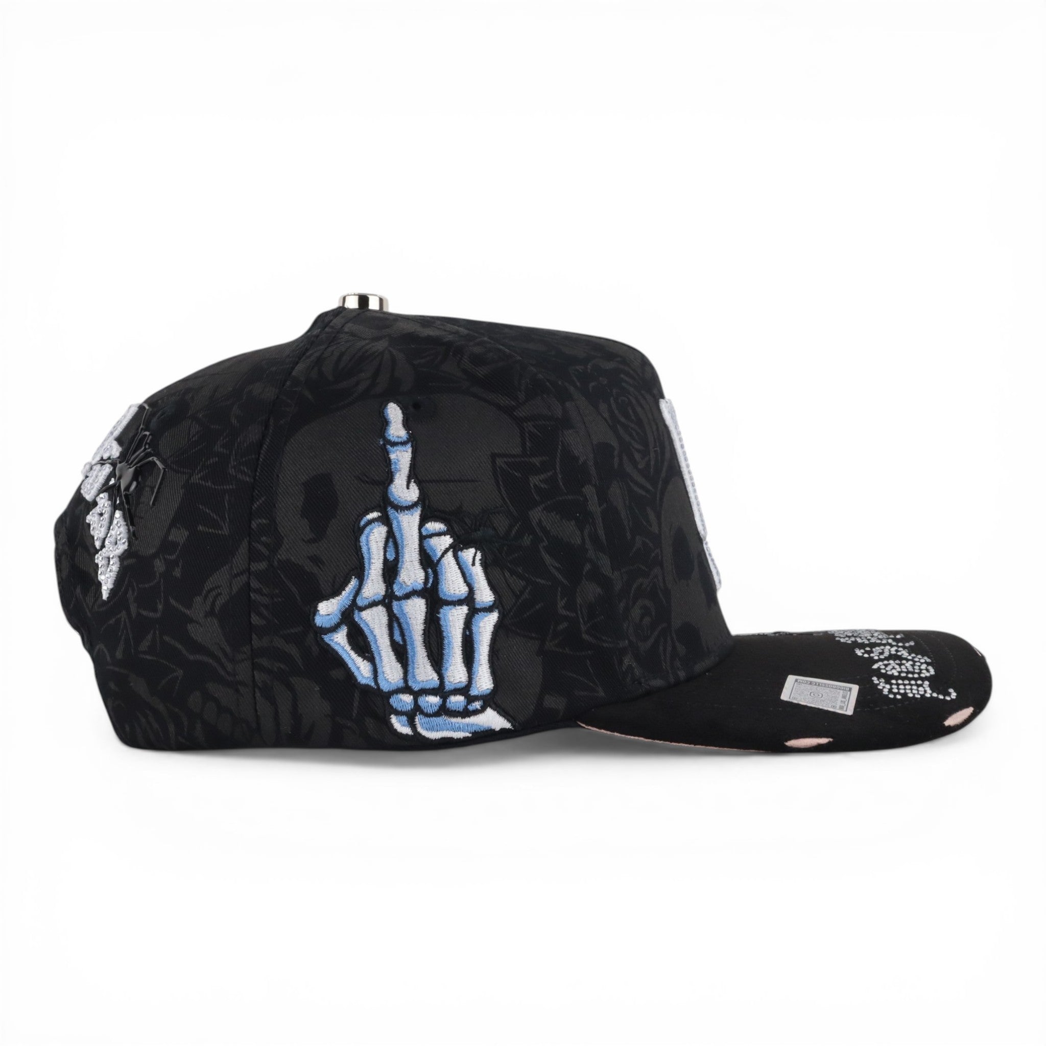 GORRA BIGG BOSS LA CALAVERAS CRYSTAL BLACK