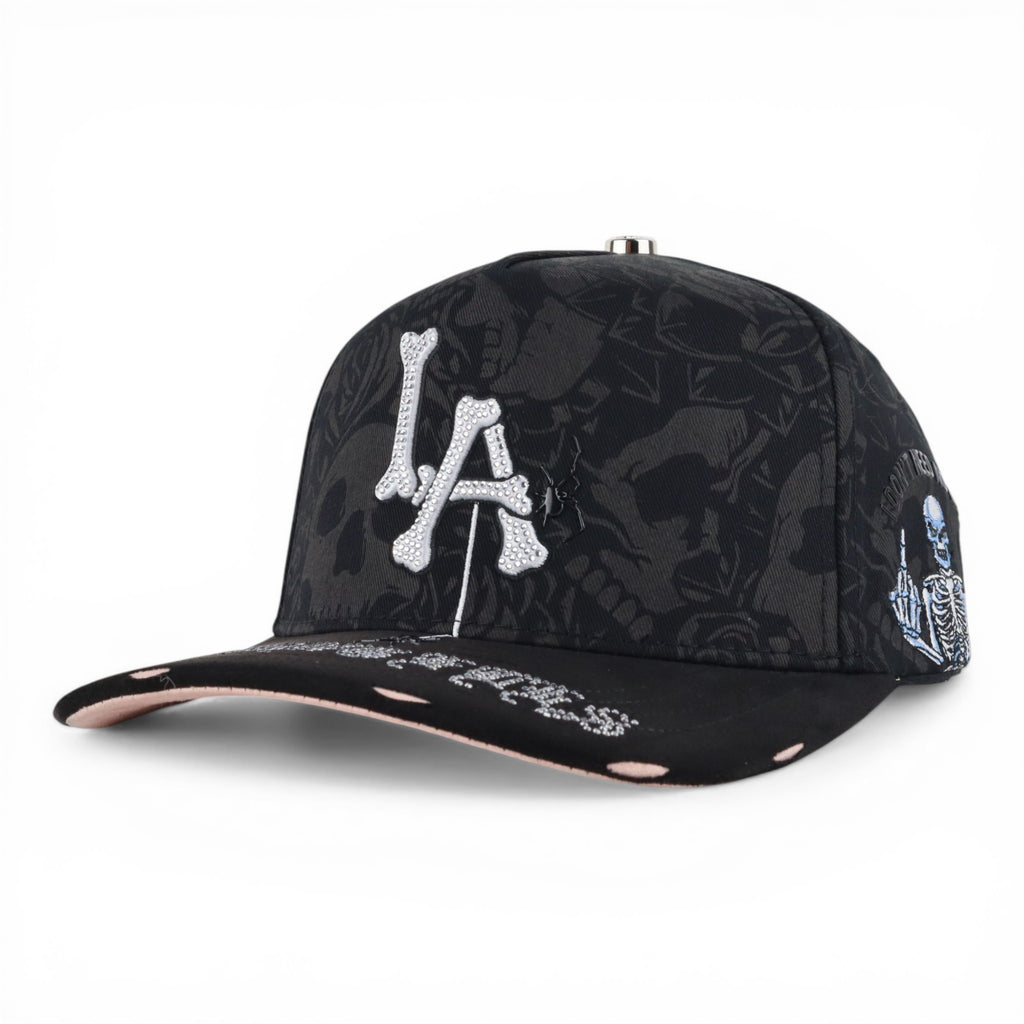 GORRA BIGG BOSS LA CALAVERAS CRYSTAL BLACK