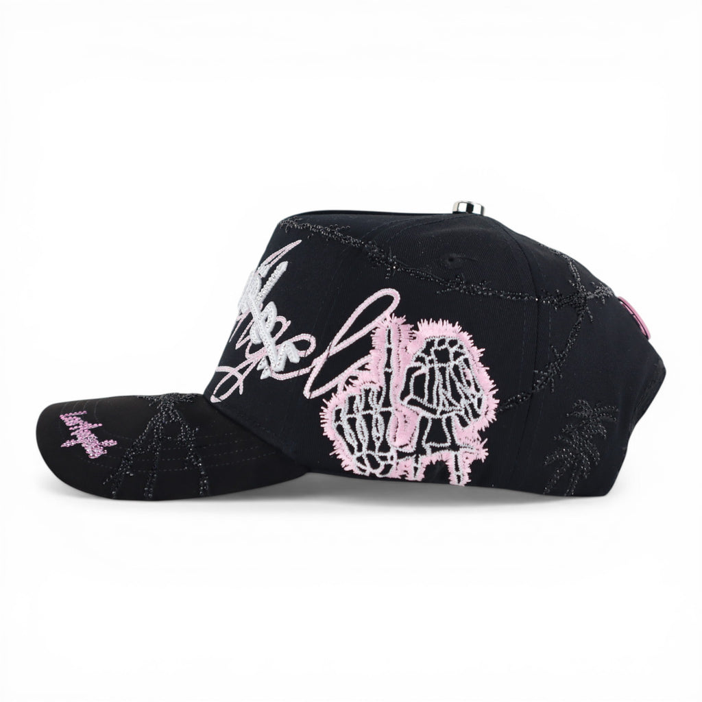 GORRA BIGG BOSS LOS ANGELES PINK BLACK