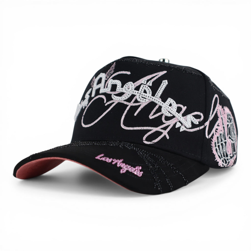 GORRA BIGG BOSS LOS ANGELES PINK BLACK