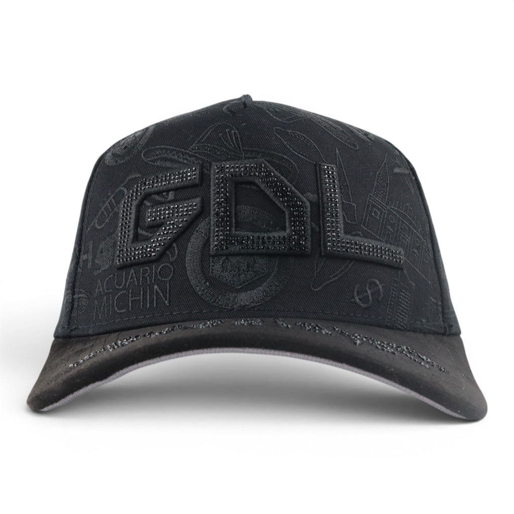 GORRA BIGG BOSS GDL CRYSTALS BLACK