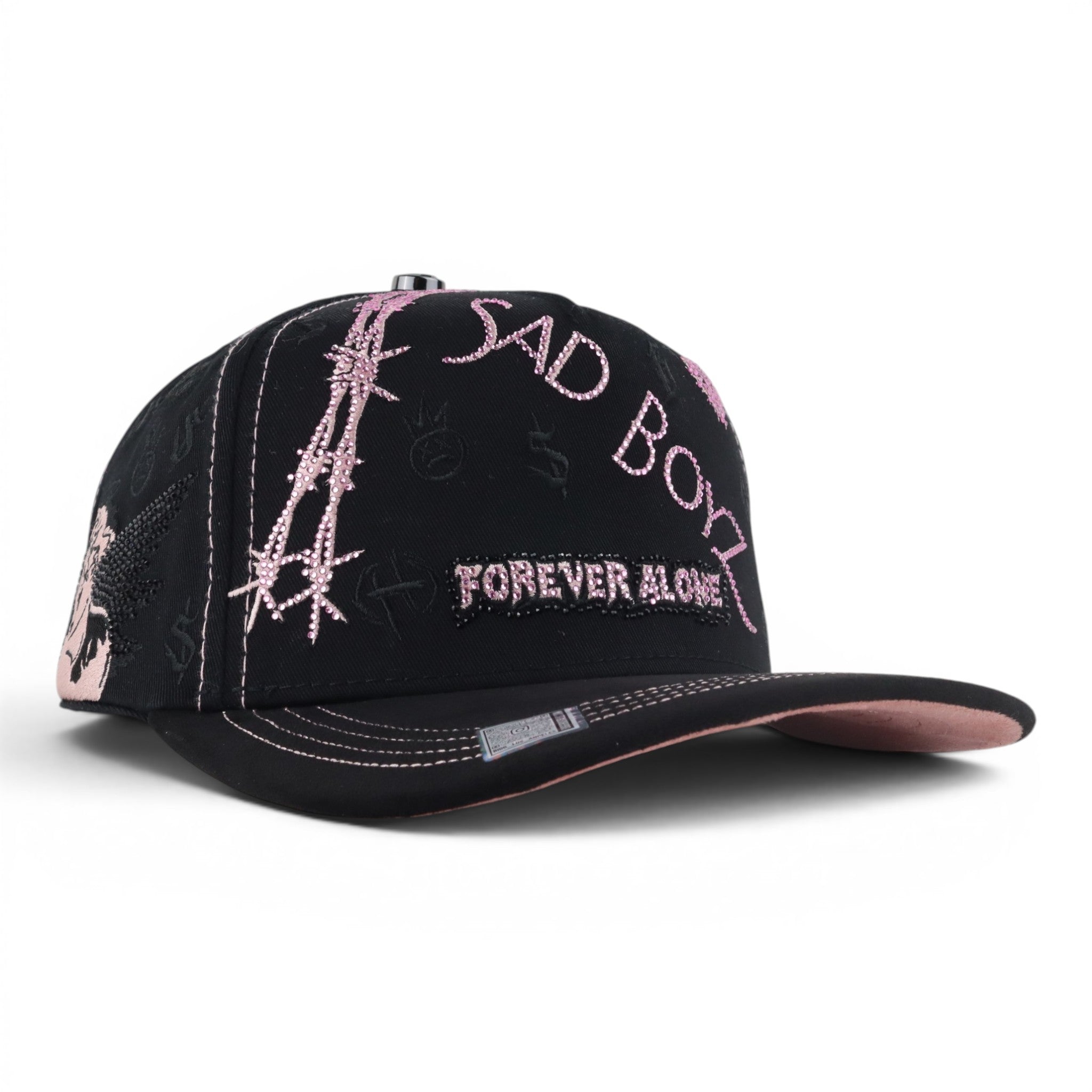FOREVER ALONE PINK BLACK