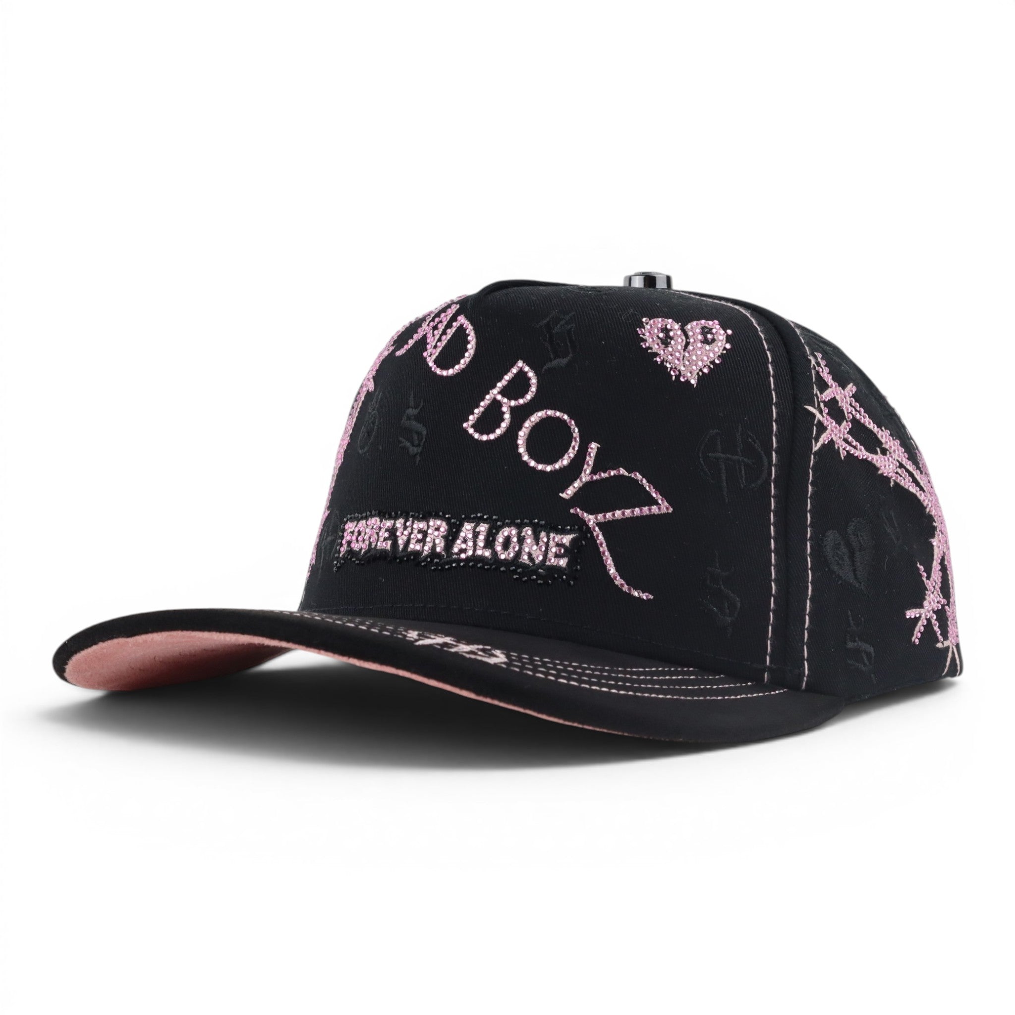 FOREVER ALONE PINK BLACK
