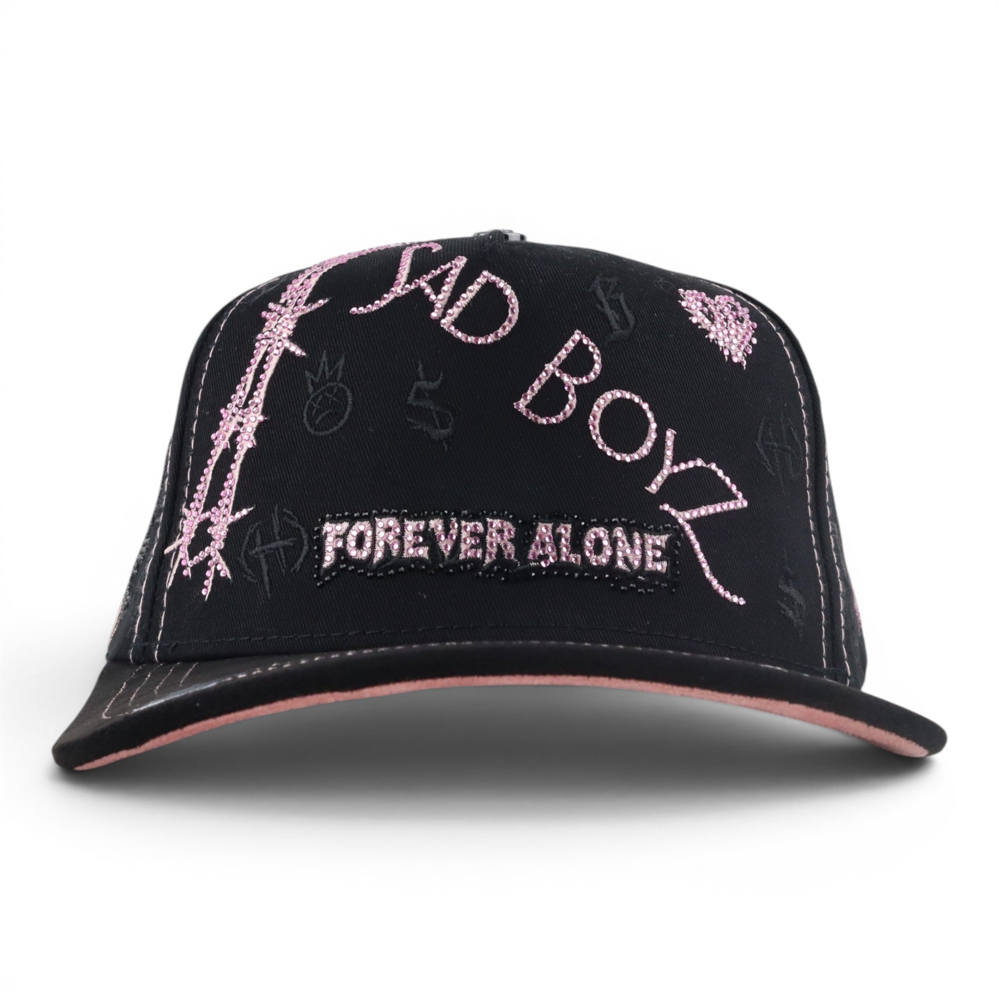 GORRA BIGG BOSS FOREVER ALONE PINK BLACK