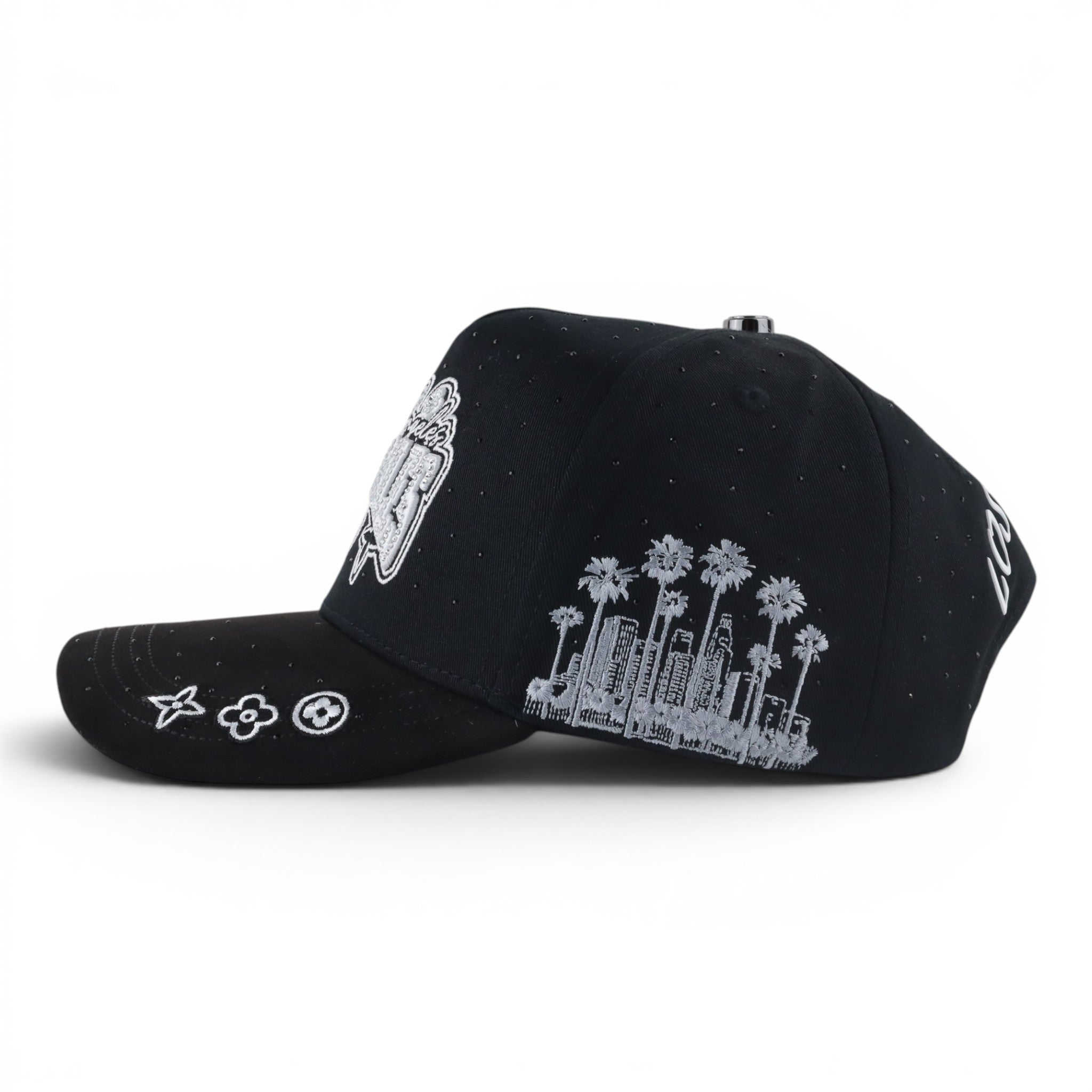 GORRA BIGG BOSS LOS ANGELES LV BLACK/WHITE