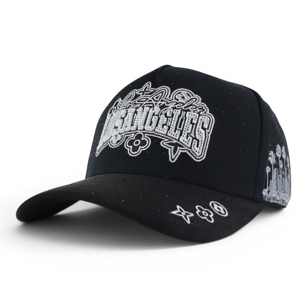 GORRA BIGG BOSS LOS ANGELES LV BLACK/WHITE
