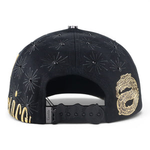 GORRA BIGG BOSS VIVA MEXICO CRISTALS BLACK/GOLD