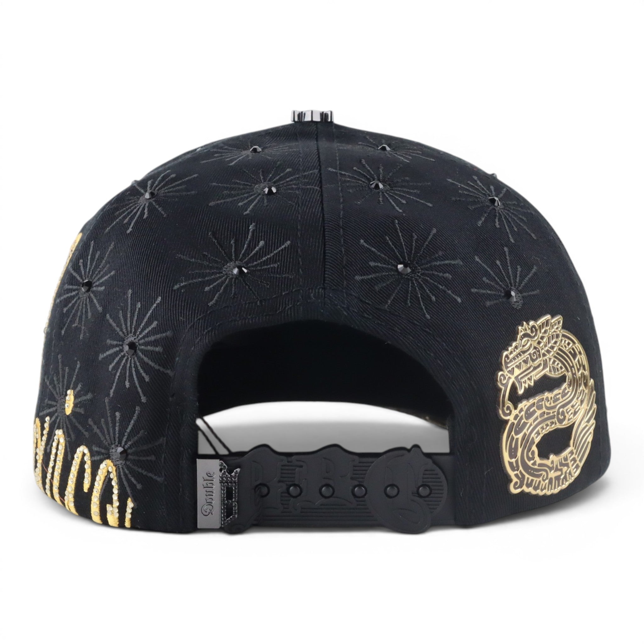 GORRA BIGG BOSS VIVA MEXICO CRISTALS BLACK/GOLD