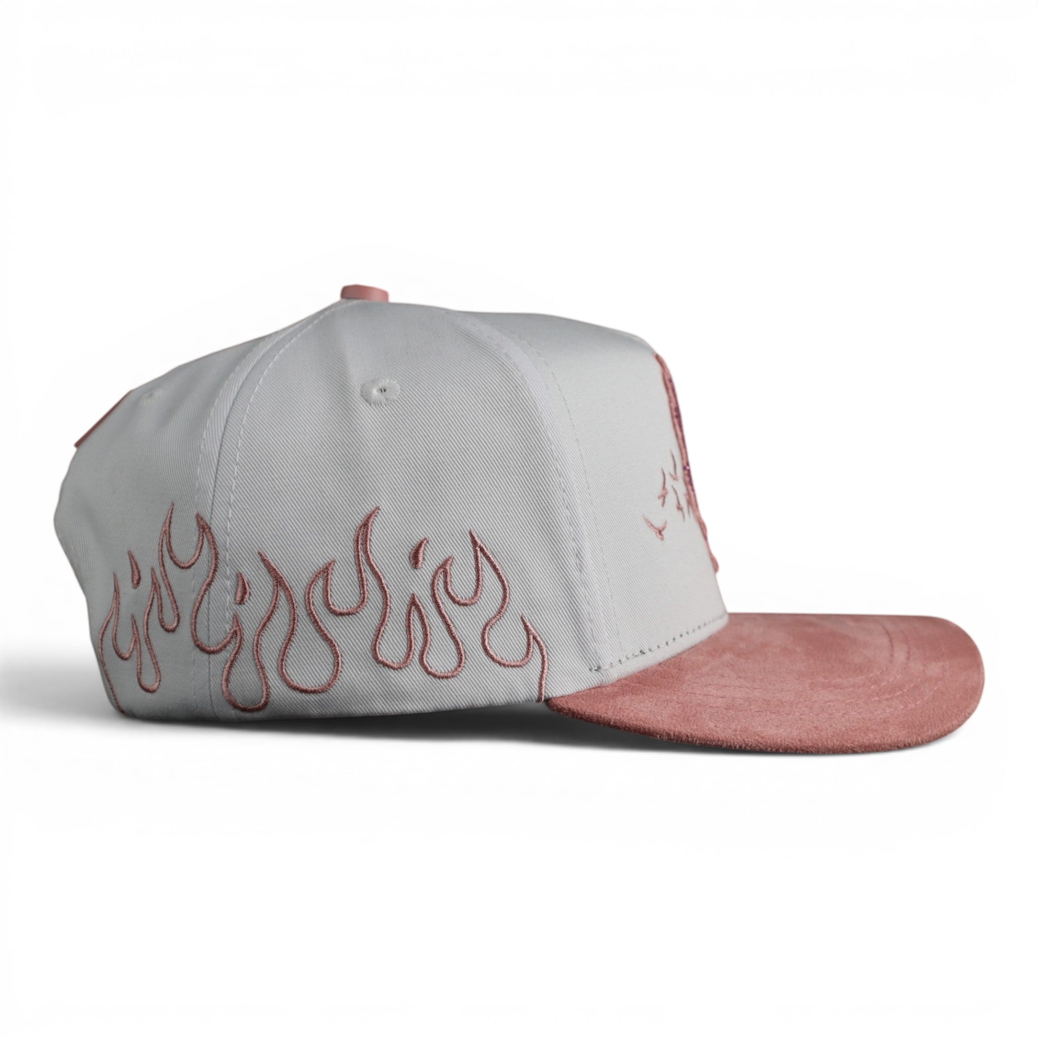 GORRA BIGG BOSS LA FLAMES WHITE/PINK