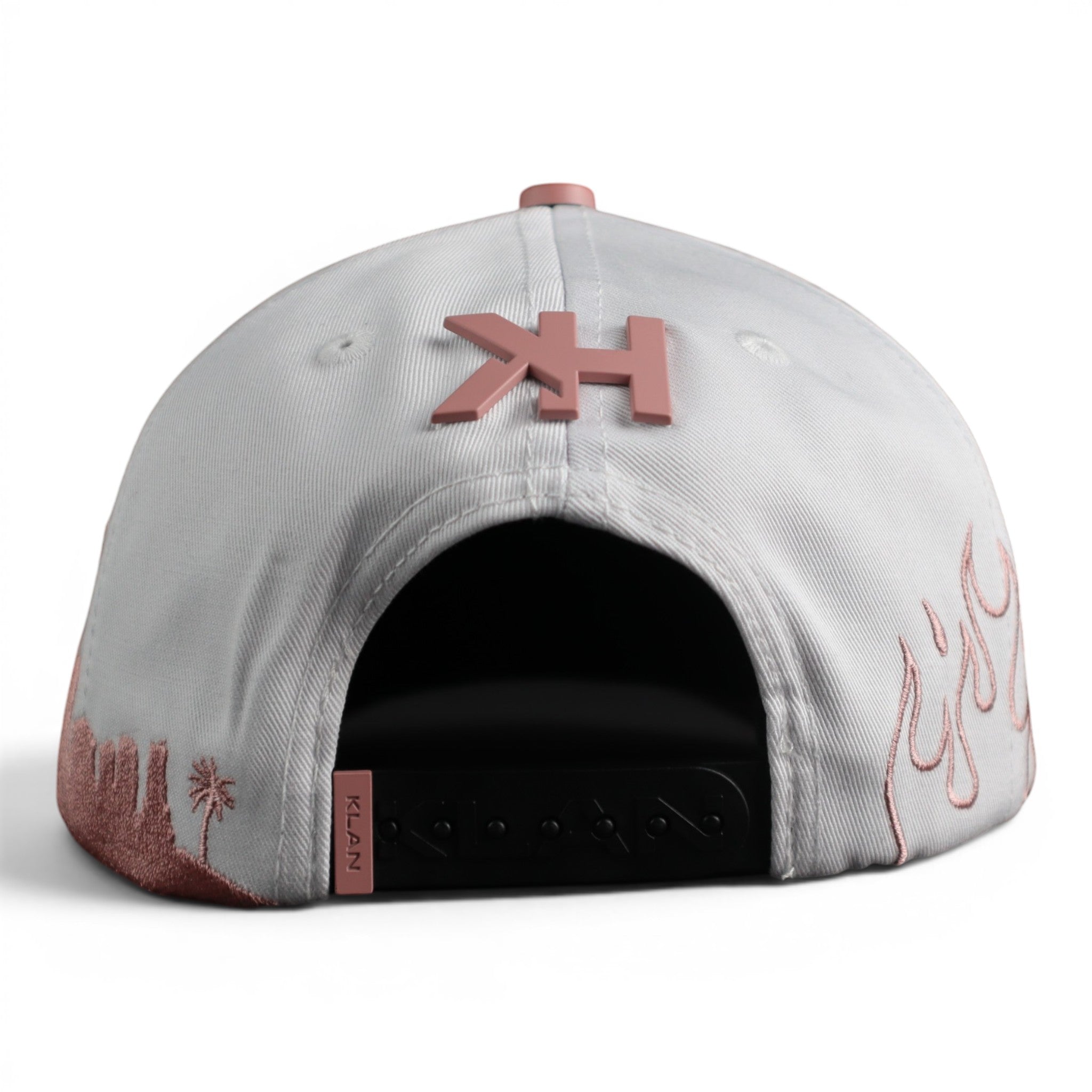 GORRA BIGG BOSS LA FLAMES WHITE/PINK