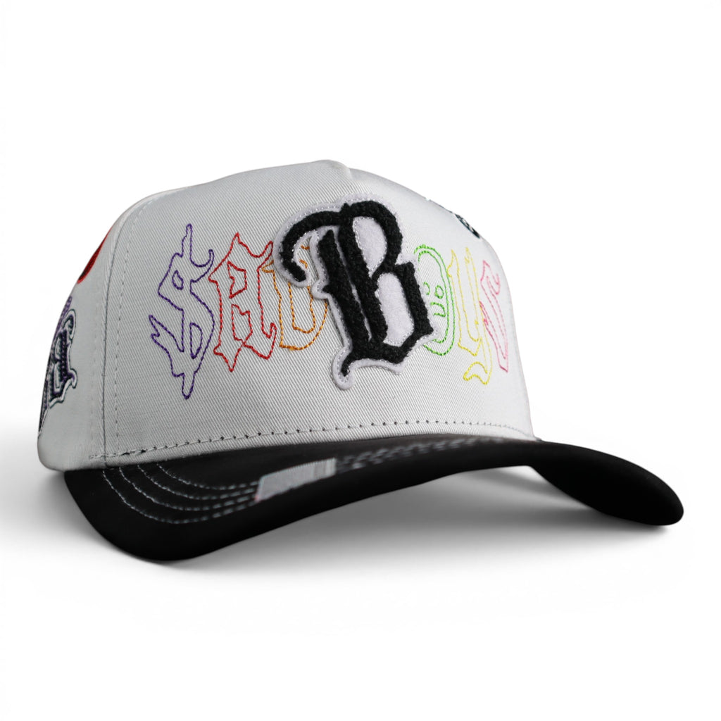 GORRA BIGG BOSS B SAD BOYS WHITE/COLORS