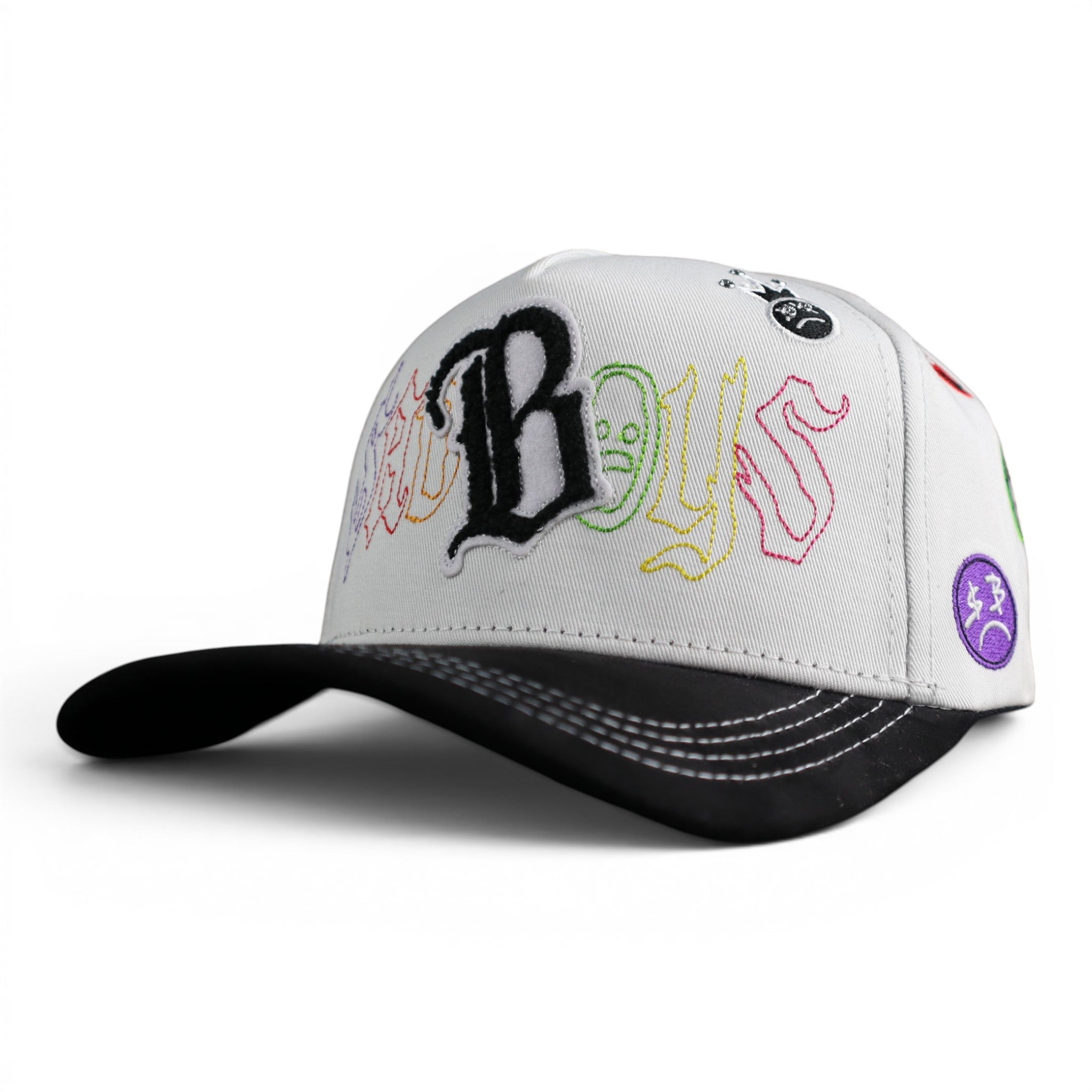 GORRA BIGG BOSS B SAD BOYS WHITE/COLORS
