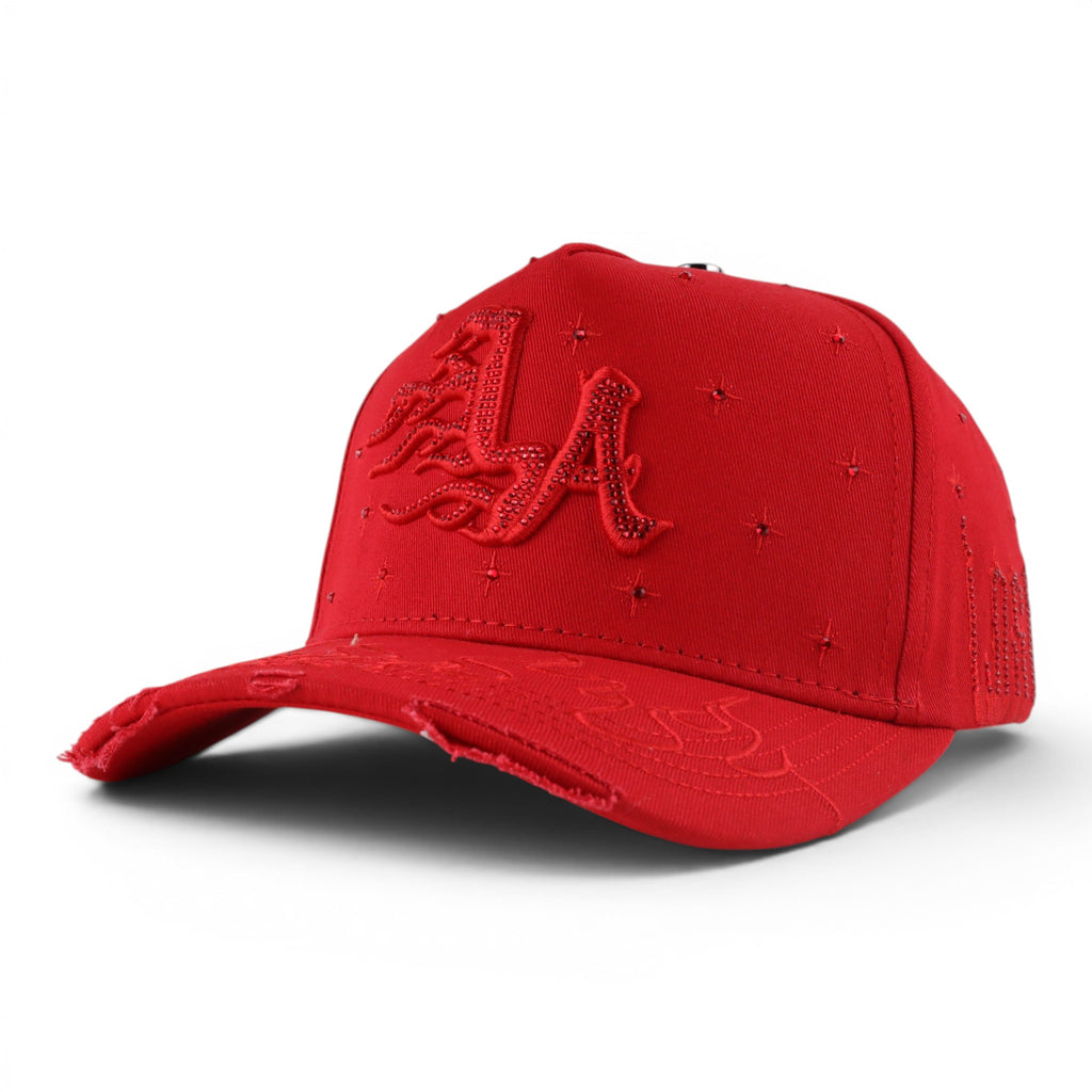 GORRA BIGG BOSS LA FLAME CRISTALS RED