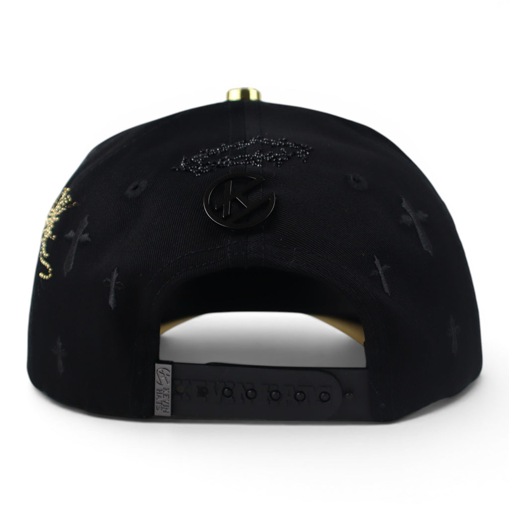 GORRA BIGG BOSS 3 CRUCES BLACK/GOLD