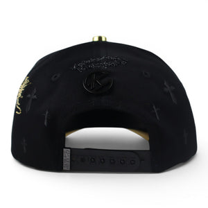 GORRA BIGG BOSS 3 CRUCES BLACK/GOLD