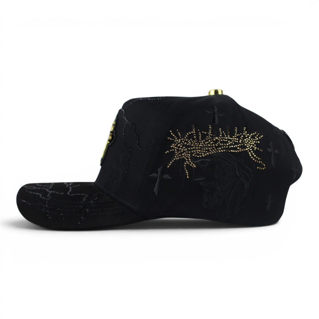 GORRA BIGG BOSS 3 CRUCES BLACK/GOLD