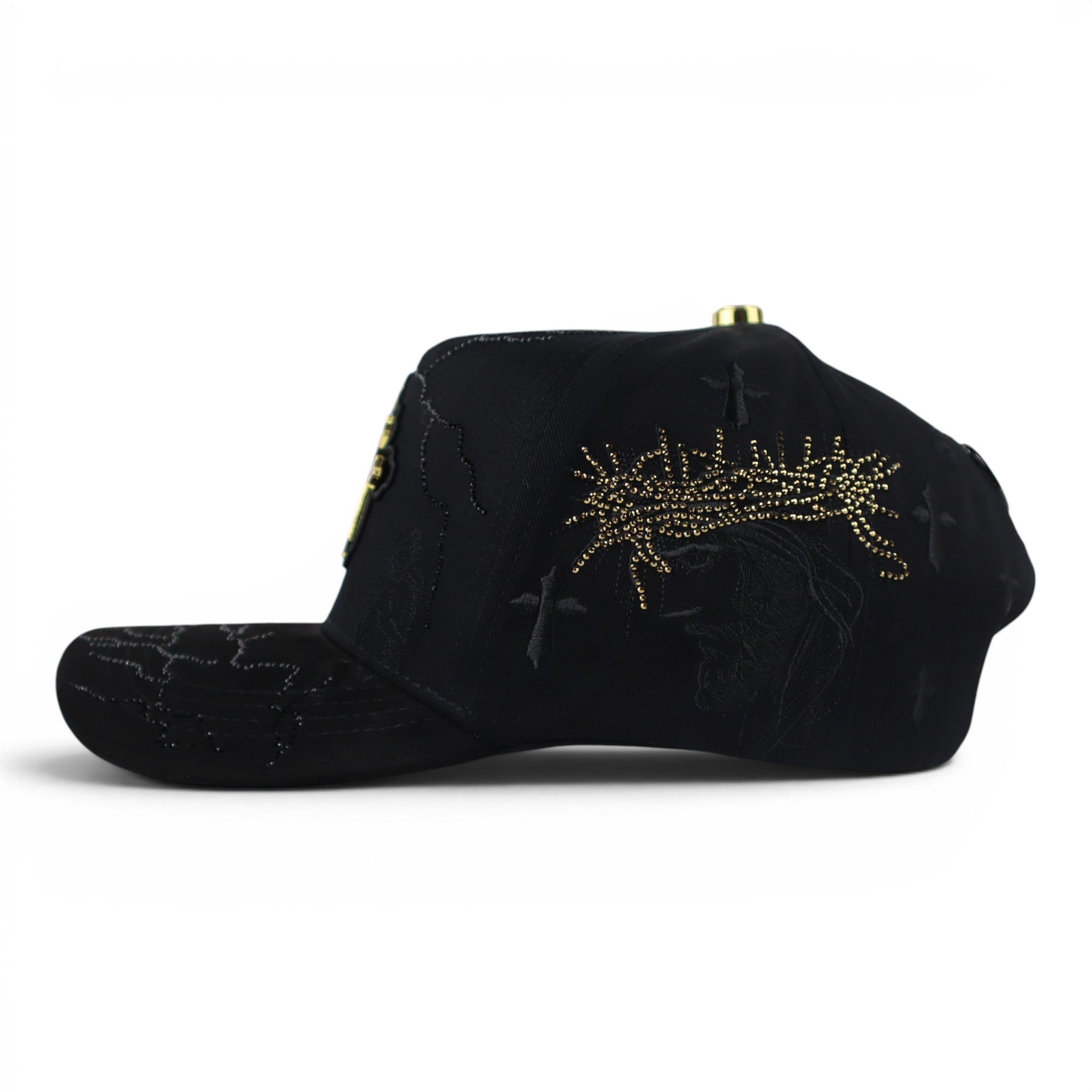 GORRA BIGG BOSS 3 CRUCES BLACK/GOLD