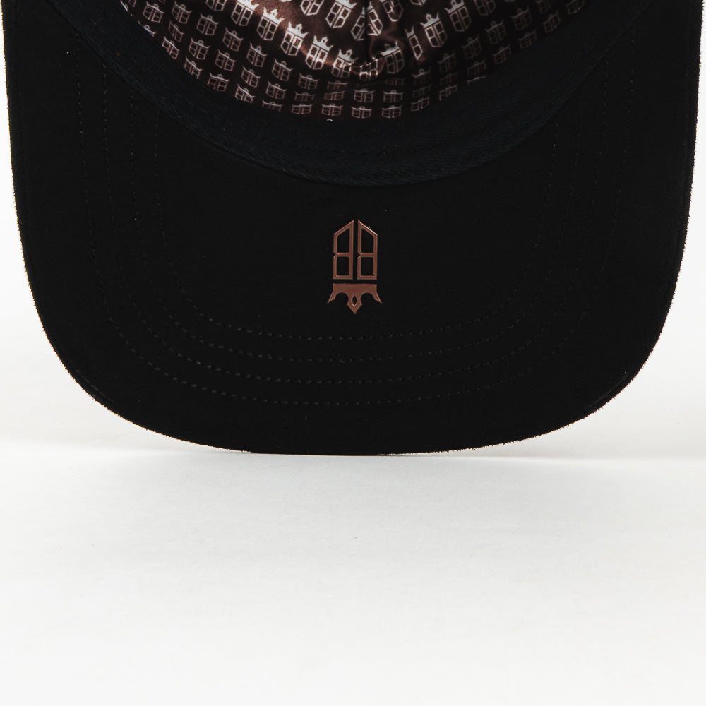 GORRA BIGG BOSS SAN DIEGO CHROME BLACK/BROWN