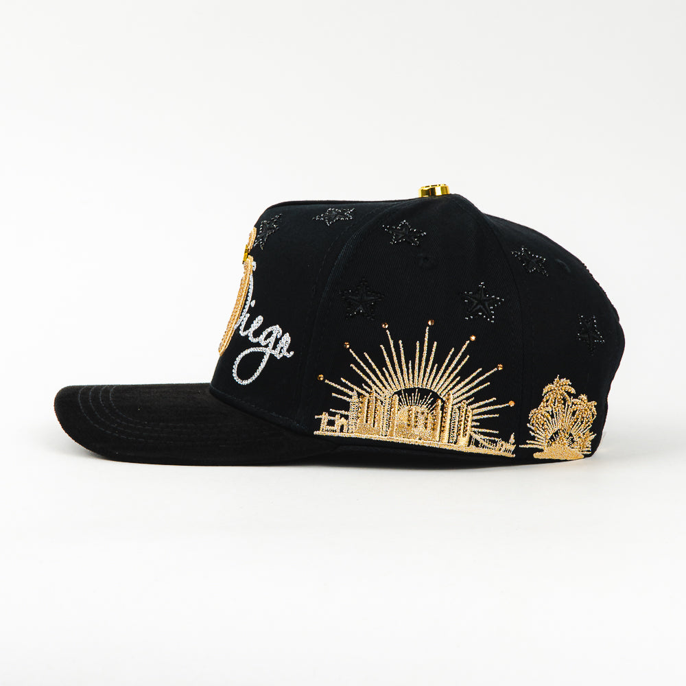 GORRA BIGG BOSS SAN DIEGO STARS GOLD/BLACK