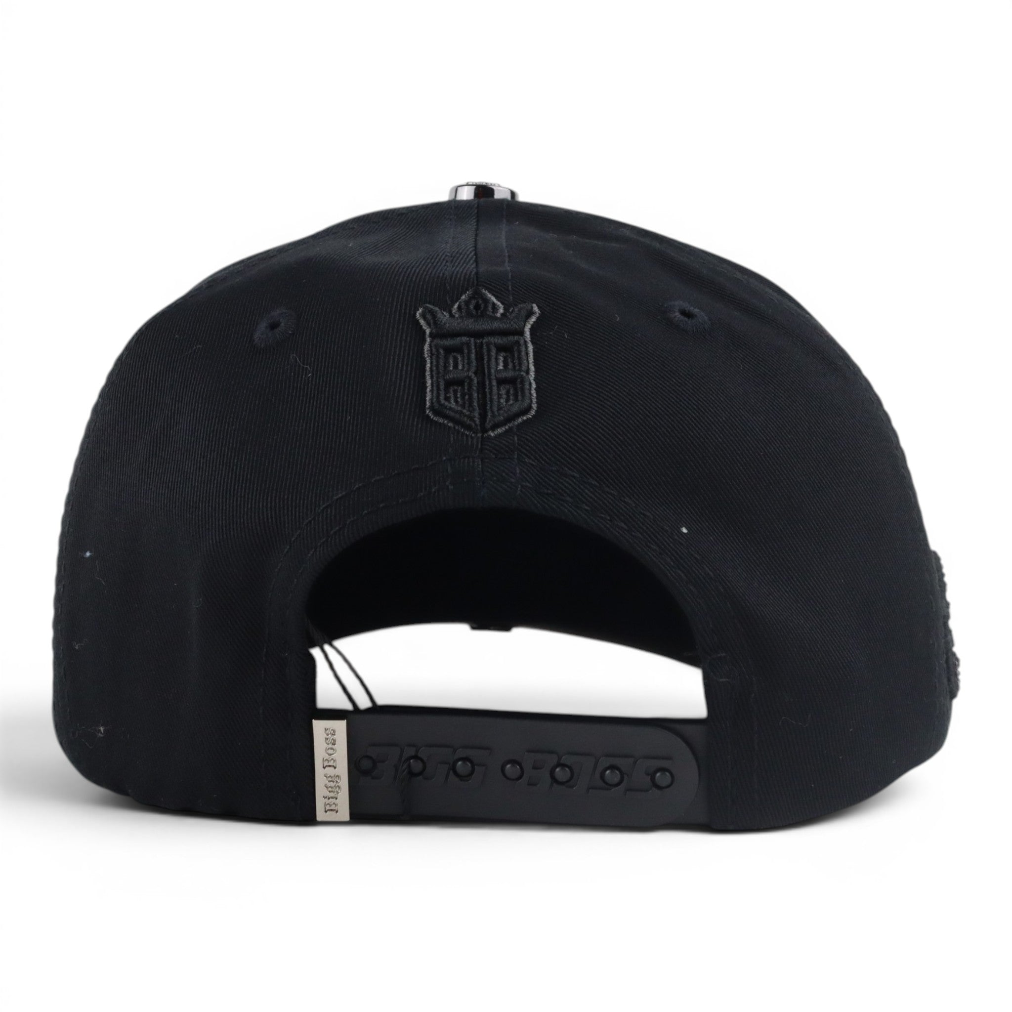 GORRA BIGG BOSS AMIRI ALL BLACK VISOR SUEDE