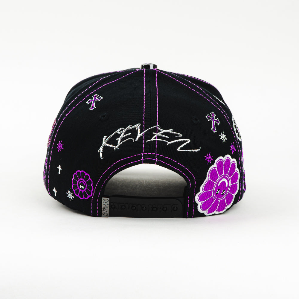 GORRA BIGG BOSS K PURPPLE BLACK