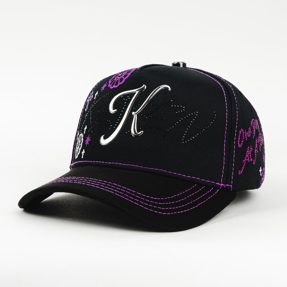GORRA BIGG BOSS K PURPPLE BLACK