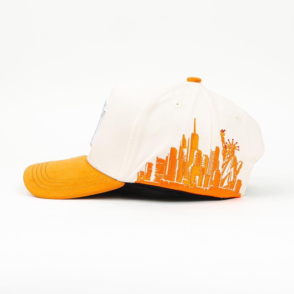 GORRA BIGG BOSS NY FLORES NARANJAS