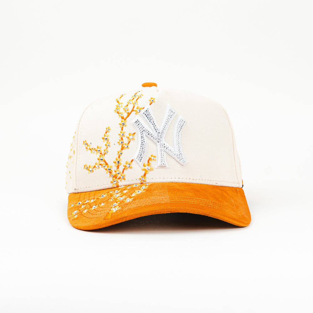 GORRA BIGG BOSS NY FLORES NARANJAS