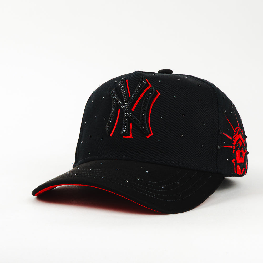 GORRA BIGG BOSS NY ROJA NEGRA