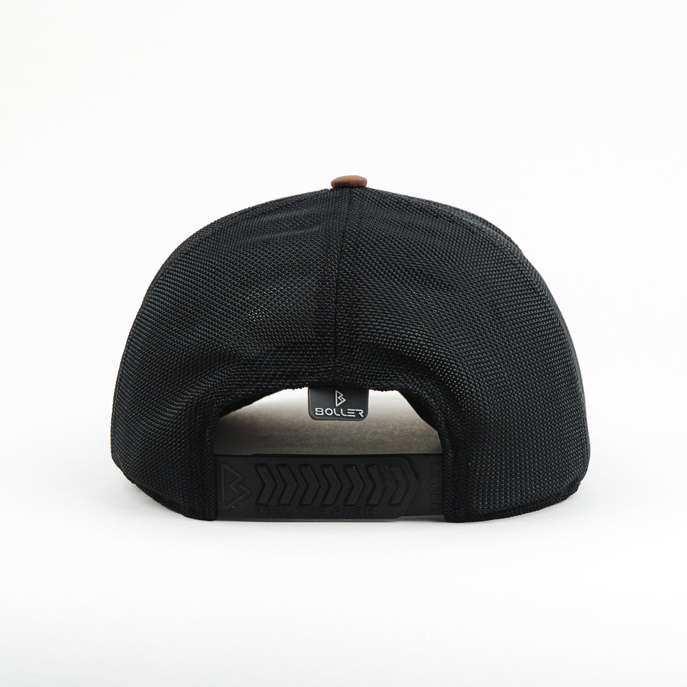 GORRA BOLLER FEEL ADVENTURE BLACK/BROWN